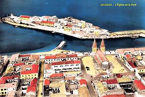 La Calle - Vue aerienne - Eglise et Port